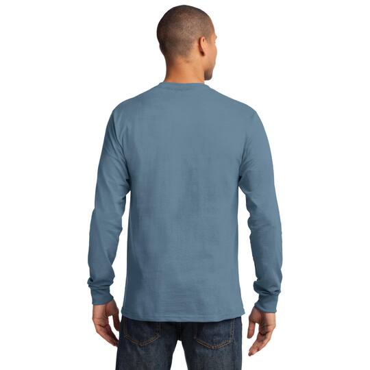 Port & Company® Stonewashed Long Sleeve Essential T-Shirt